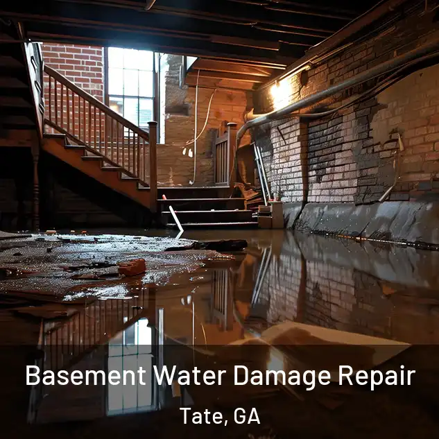  Basement Water Damage Repair Tate, GA