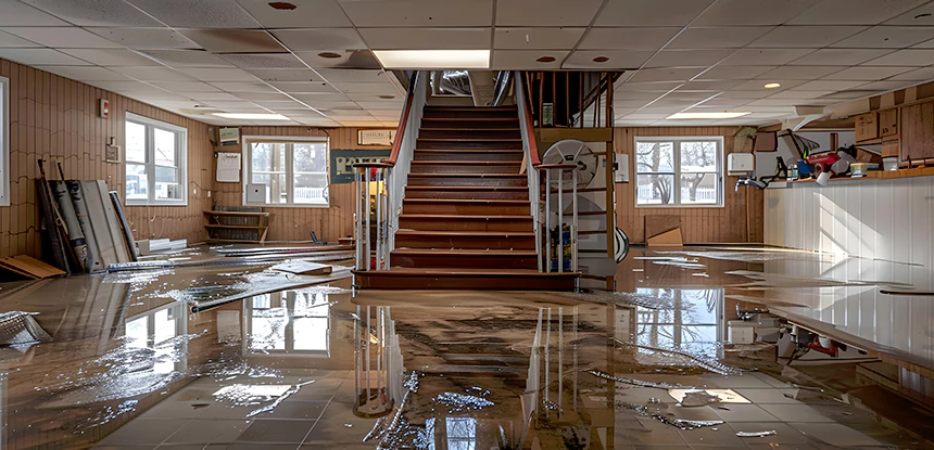 Professional Sewage Cleanup in Basement Services in Tate, GA