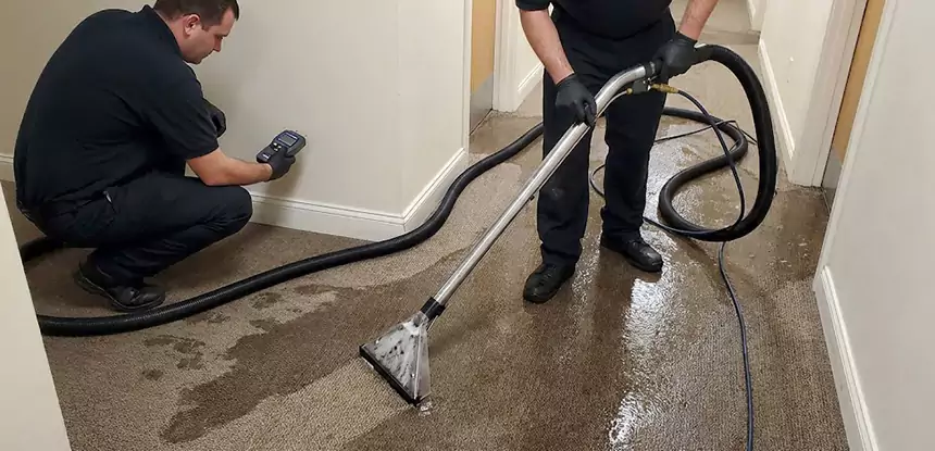 Basement Flooded Carpet Soaked Recovery in Tate